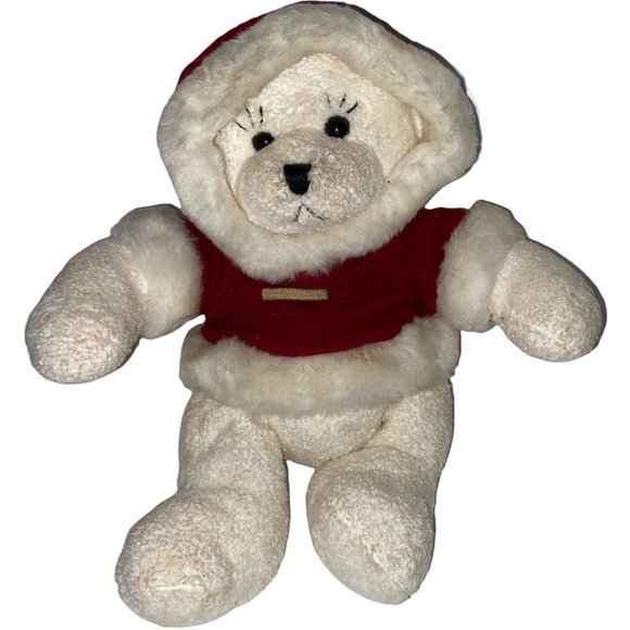 Mixed Lot Of 5 Christmas Plush Santa Snowman Penguin - Picture 7 of 11